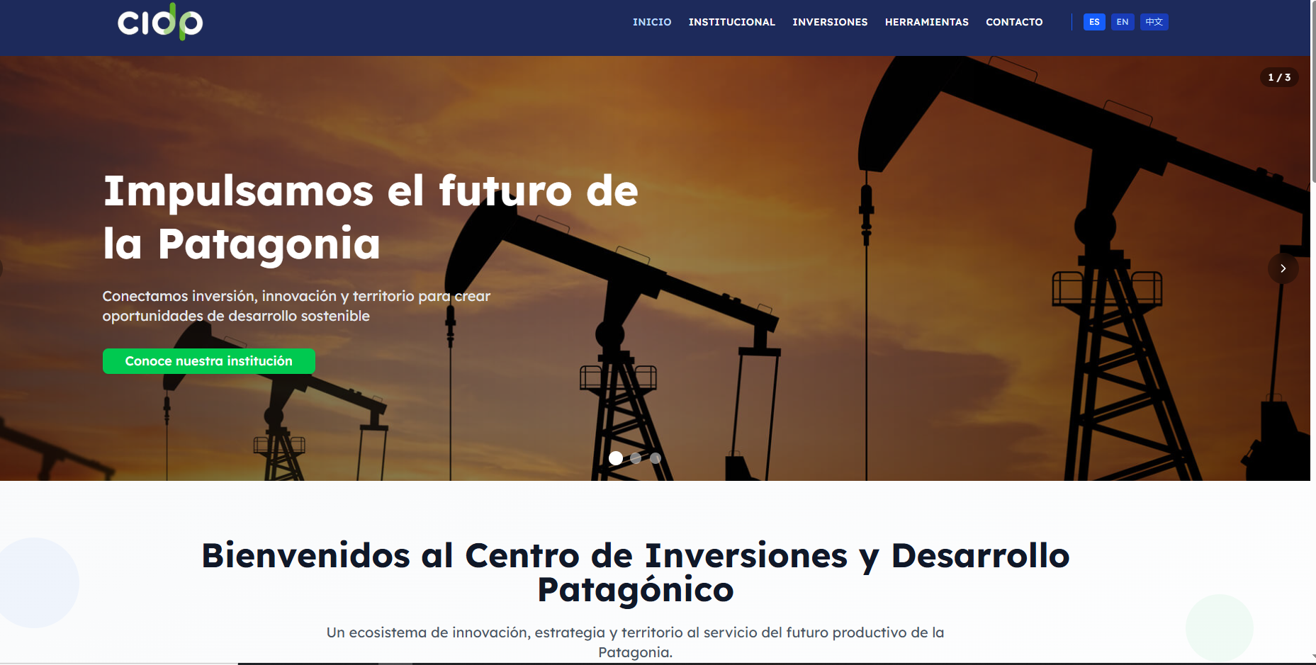 InvestPatagonia.ar - Centro de Inversiones y Desarrollo Patagónico